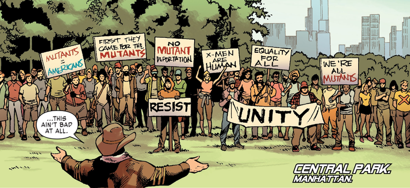 Illustration for article titled X-Men Gold #16 Asks A Bigot The Only Question That MattersÂ